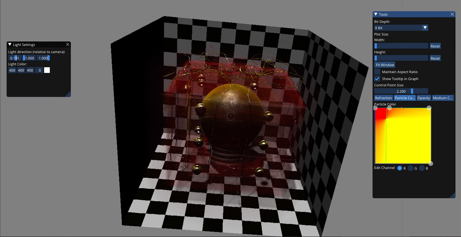 Interactive Dynamic Volume Illumination with Refraction and Caustics