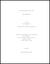 Phd-Thesis: Phd-Thesis