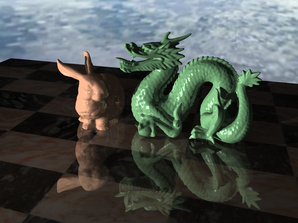 Render dragon and NVIDIA ray tracing