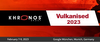 Vulkanised 2023 Logo