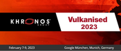 vulkanised-logo: Vulkanised 2023 Logo