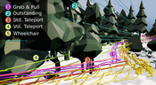 image: Different locomotion paths