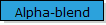 Alpha-blend
