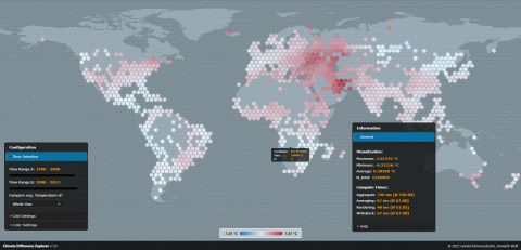 The Winner of 2022: Climate Difference Explorer by Gerald Kimmersdorfer and Dominik Wolf