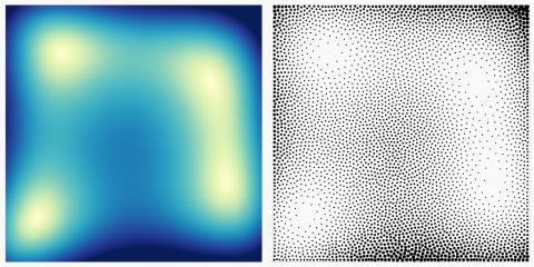 Stippling of 2D Scalar Fields