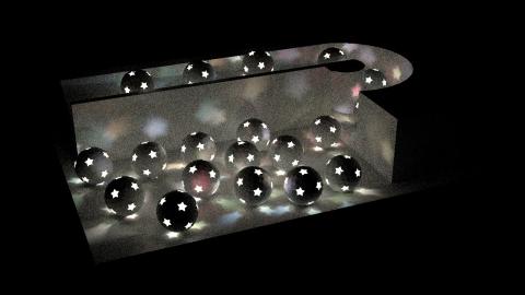 Glowballs - Rendering by Shakirov Ruslan