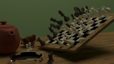 Flipping the board - Rendering by Komon Patrick