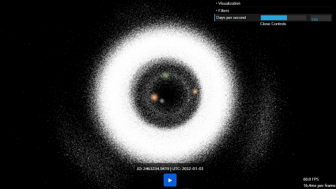 MeteorVis screenshot