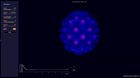 3D Mandelbulb Exploration screenshot