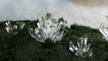 Crystals - a rendering by Wagner Florian
