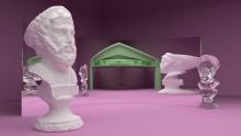 Pythagoras: A self reflection - Rendering by Kain Peter Maximilian