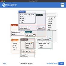 Rectangular Sets Visualisation