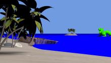 Cozy day at the beach - Rendering by Zechmann Manuel