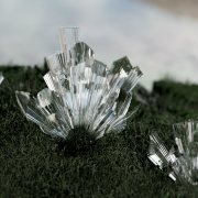 Crystals - a rendering by Wagner Florian