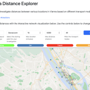 Vienna Distance Explorer