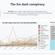 EM Dash (-) Conspiracy